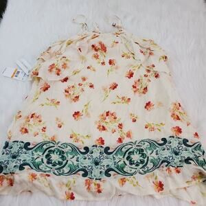 NWT O'Neill Small Elena Floral Tank Top